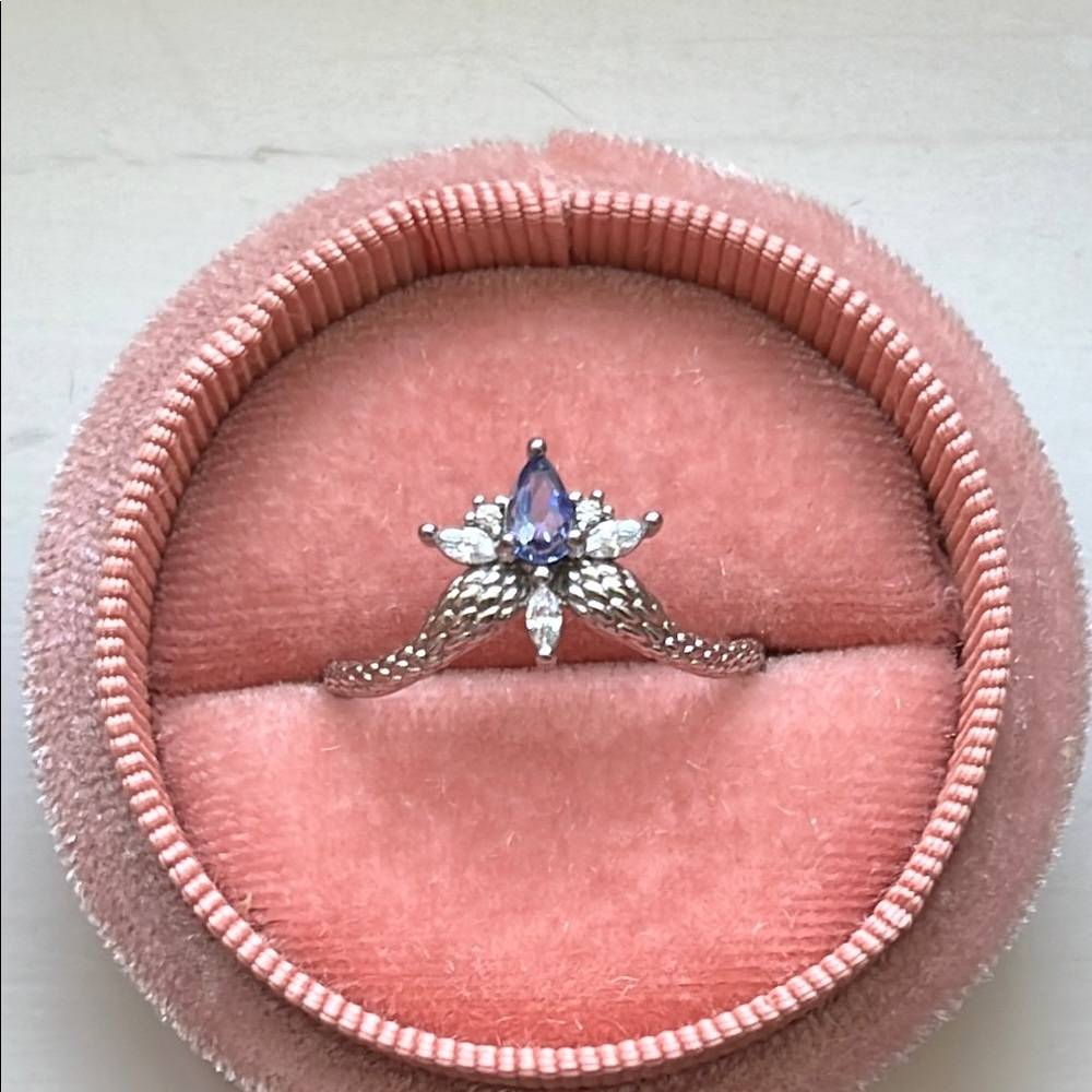 Tanzanite Ring Silver 925